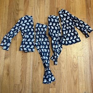 Matching Sibling Ghost PJs 4T/6T